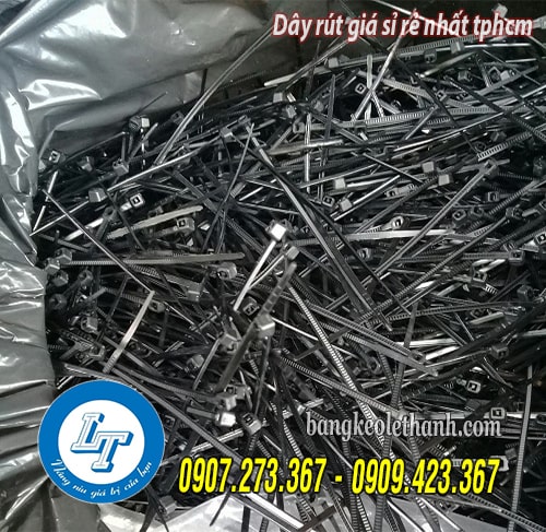 Dây rút màu đen giá sỉ rẻ nhất tphcm