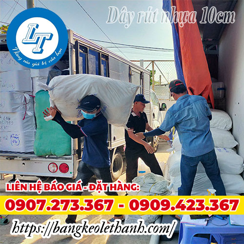 Dây rút nhựa 10cm đủ màu giá rẻ