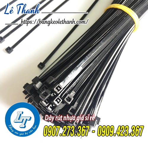 Dây rút nhựa đen giá sỉ rẻ tphcm