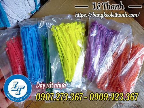 Dây rút nhựa màu bao đổi trả