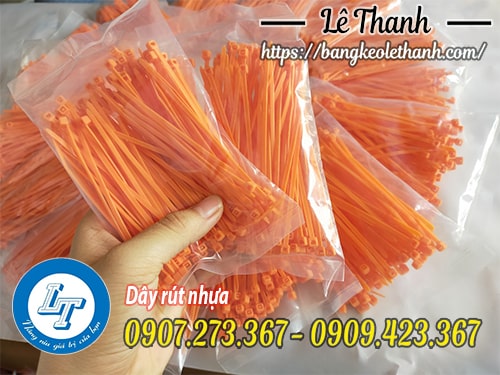 Dây rút nhựa màu cam