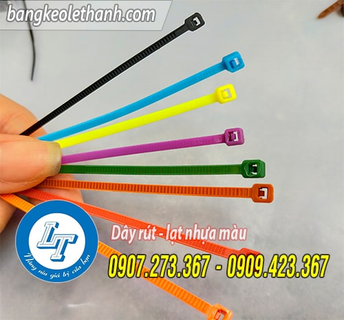 Dây rút nhựa màu giá rẻ