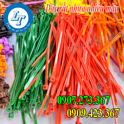 Dây rút nhựa nhiều màu