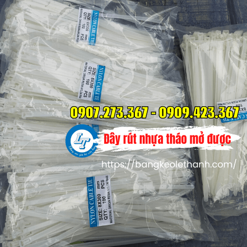 Dây rút nhựa tháo mở được