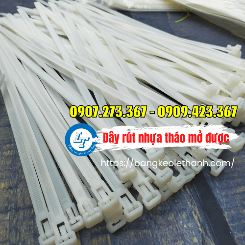 Dây rút nhựa tháo mở được giá rẻ tphcm
