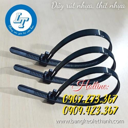 dây rút nhựa tháo mở được