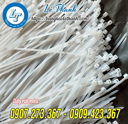 Dây rút nhựa trắng bán rẻ nhất