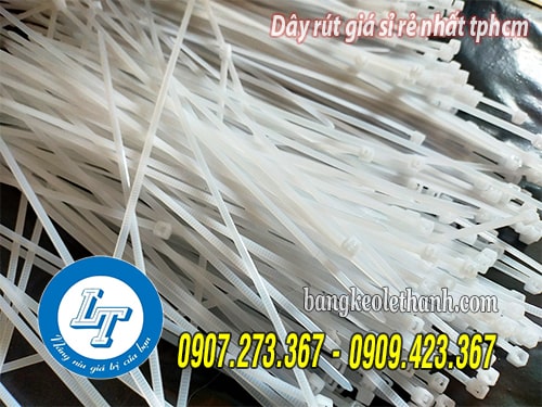 Dây rút trắng 20cm