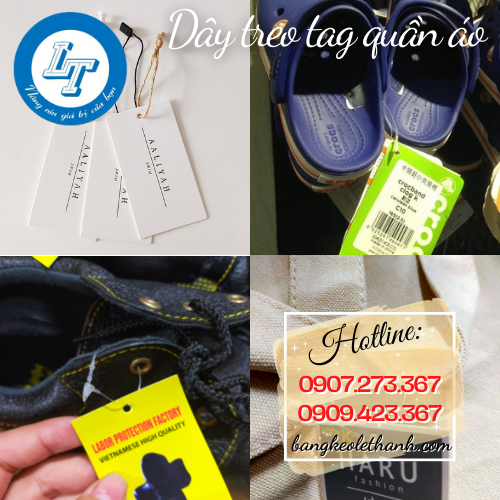 Dây treo tag quần áo