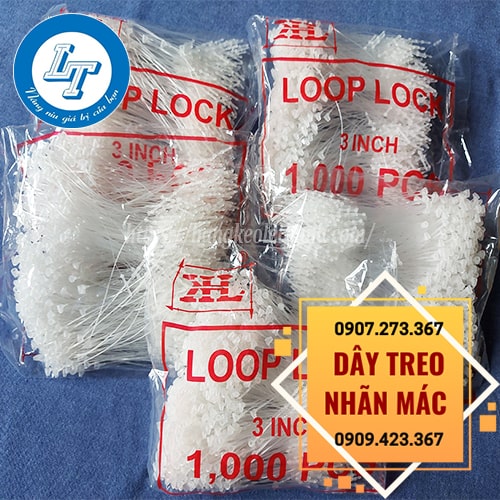 Dây treo nhãn mác bằng nhựa