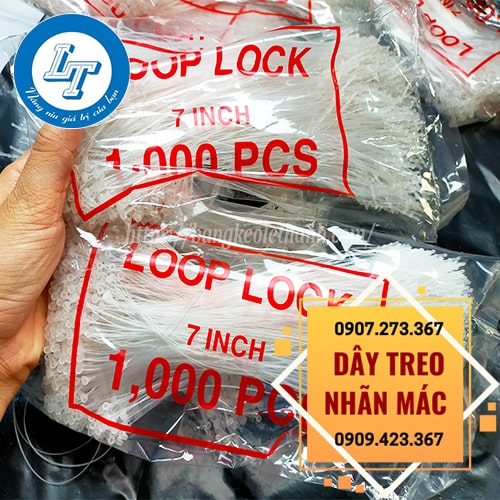 Dây treo nhãn mác bằng nhựa giá rẻ