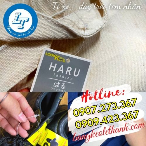 Dây treo nhãn mác, quần áom giày dép