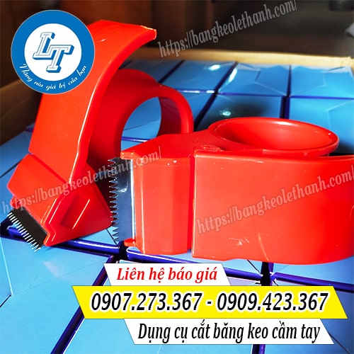 Dụng cụ cắt băng keo cầm tay bằng nhựa giá rẻ Dụng cụ cắt băng keo cầm tay bằng nhựa giá rẻ