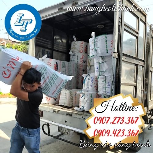 Giao cuộn băng rào công trình cho khách sỉ