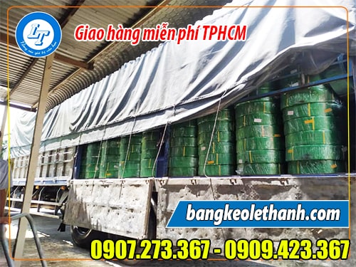 Giao hàng dây đai pet miễn phí