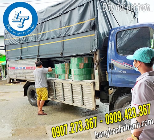 Giao sỉ lẻ dây đai pet trơn cuộn 20kg