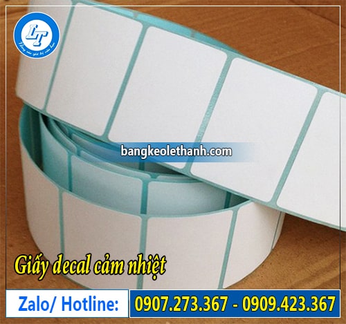 Giấy decal cảm nhiệt