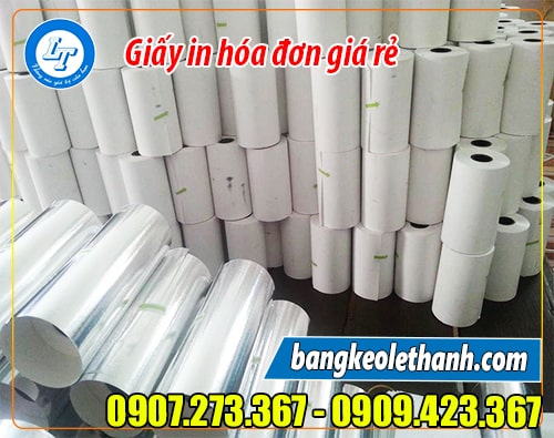 Giấy in hóa đơn giá rẻ Lê Thanh