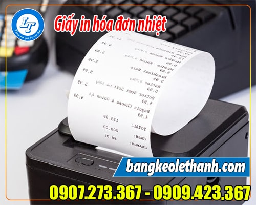 Giấy in hóa đơn nhiệt