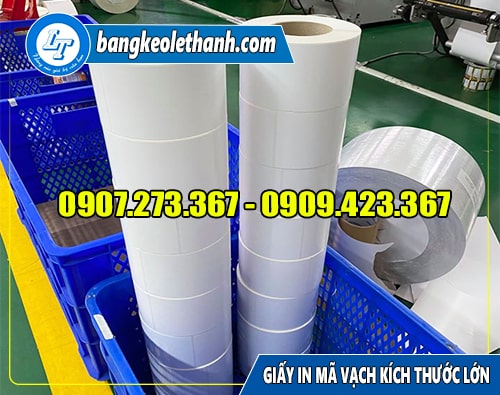 Giấy in mã vạch kích thước lớn