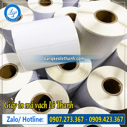 Giấy in mã vạch Lê Thanh