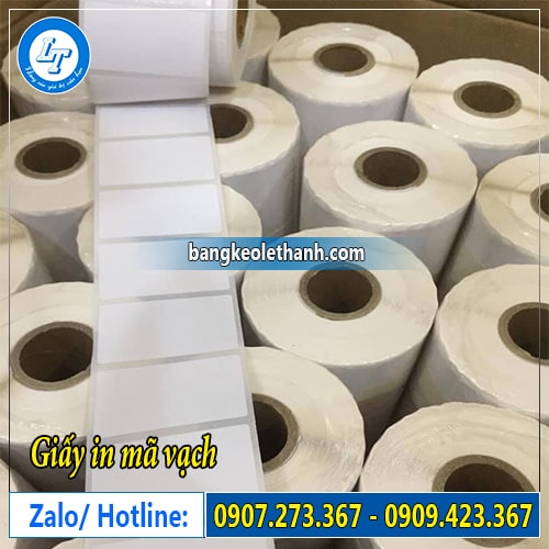 Giấy in mã vạch thông dụng