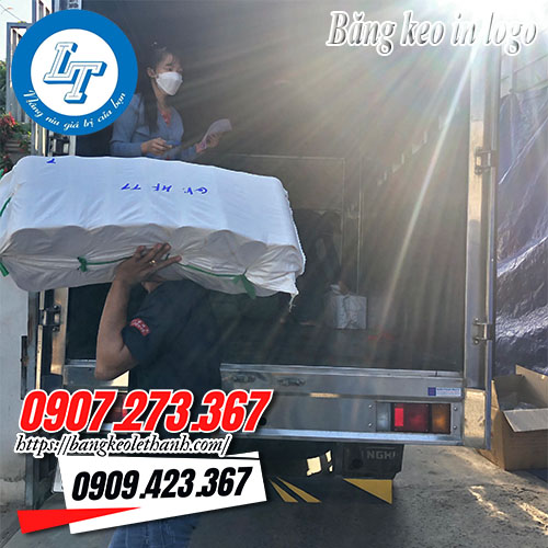 In băng keo logo theo yêu cầu giá rẻ