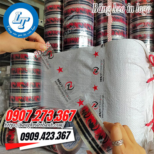 In băng keo logo theo yêu cầu giá rẻ