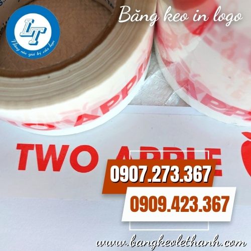 In logo, thương hiệu lên băng keo
