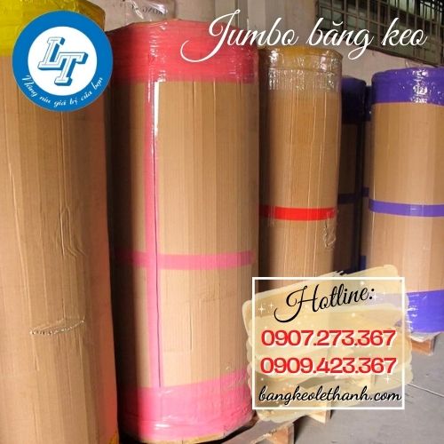 Jumbo băng keo màu