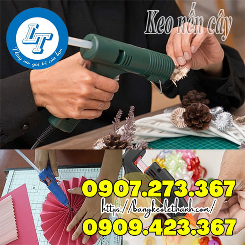Keo nến cây dán đồ handmade Keo nến cây dán đồ handmade