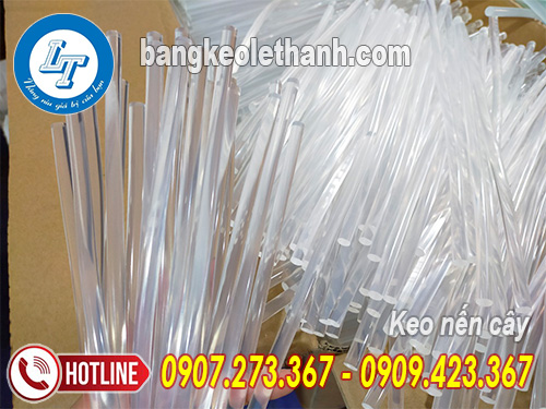 Keo nến cây màu trắng trong Keo nến cây màu trắng trong