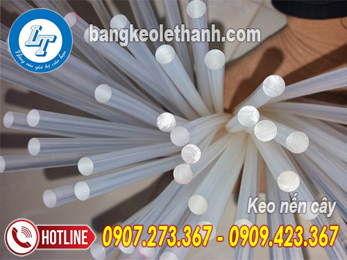 Keo nến cây màu trắng trong Keo nến cây màu trắng trong