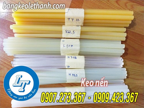 Keo nến nhiều màu