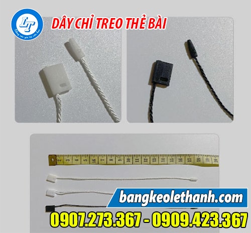 Kích thước thông dụng của dây chỉ treo thẻ bài