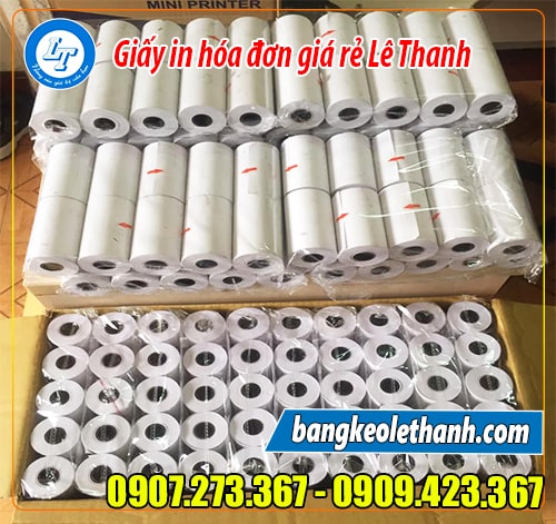 Lê Thanh địa chỉ mua giấy in hóa đơn giá rẻ