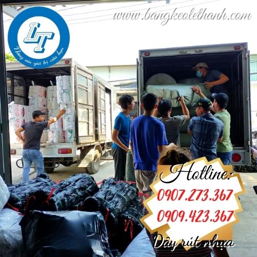 Lên dây rút nhựa cho khách sỉ