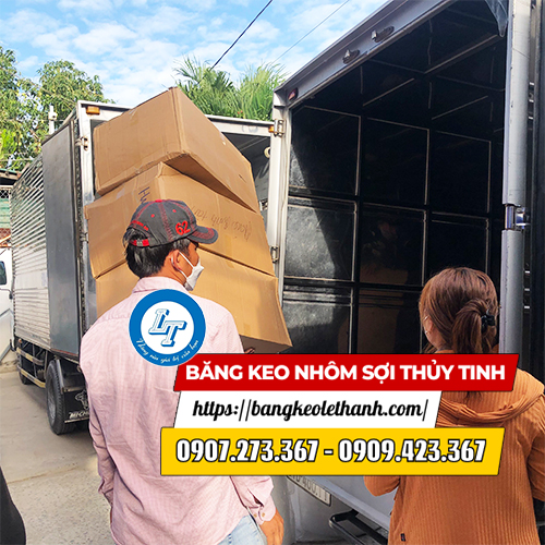 Lên hàng băng keo nhôm sợi thủy tinh