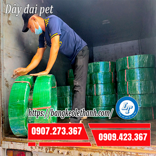 Lên hàng dây đai pet