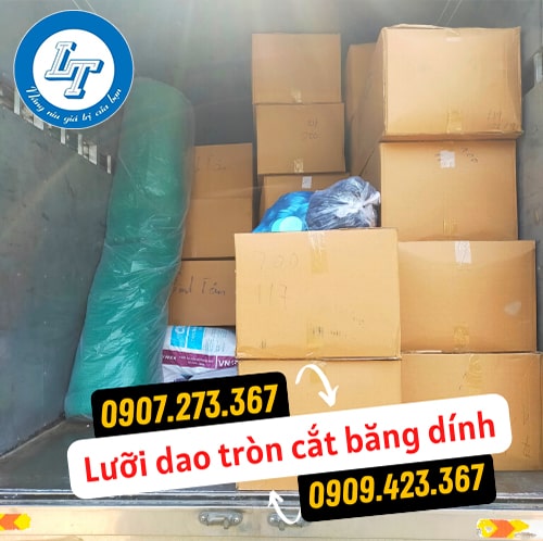 Lên hàng lưỡi dao tròn cắt băng dính