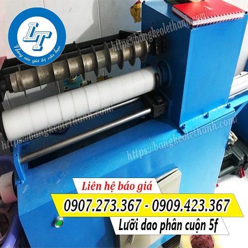 Lưỡi dao phân cuộn 5F của máy băng keo Lưỡi dao phân cuộn 5F của máy băng keo