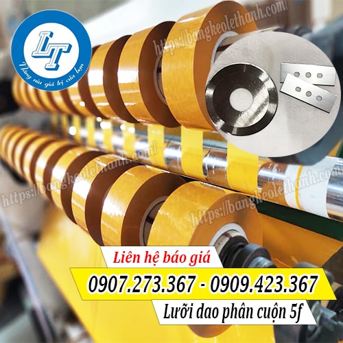 Lưỡi dao phân cuộn 5f Lưỡi dao phân cuộn 5f