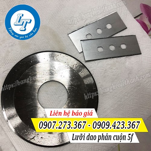 Lưỡi dao phân cuộn băng keo Lưỡi dao phân cuộn băng keo