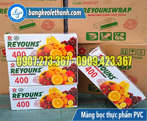màng bovj thực phẩm pvc reyouns 400