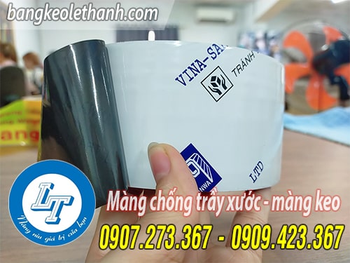 Màng chống trầu xước nhôm kính