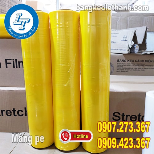 Màng pe màu vàng