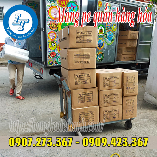 Màng pe quấn hàng hóa