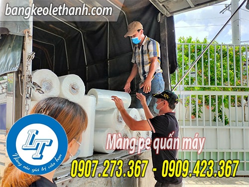 Màng pe quấn máy giá rẻ Hà Nội