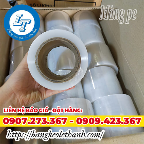 Màng pe trắng 10cm Màng pe trắng 10cm