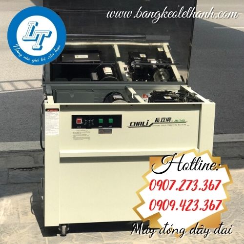 máy đóng đai bán tự động